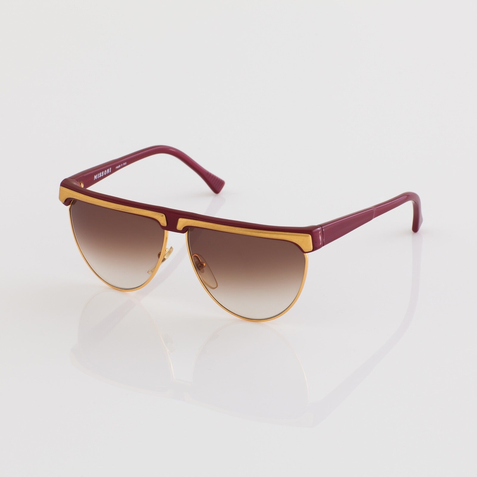 Vintage Missoni M 53 U Gold Sunglasses - Super Vision Optical