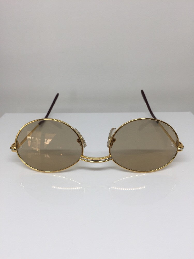 Vintage Cartier Saint Honore Limited Series Gold Sunglasses - Super Vision Optical