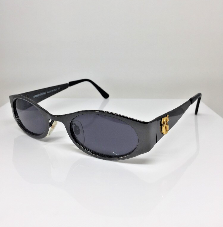 Vintage Versace S 99 Gunmetal Sunglasses - Super Vision Optical