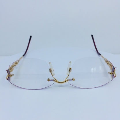 Vintage Cazal MOD 165 Gold Eyeglasses - Super Vision Optical