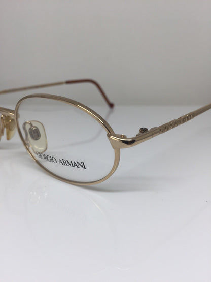 Vintage Giorgio Armani GA 265 Gold Eyeglasses - Super Vision Optical