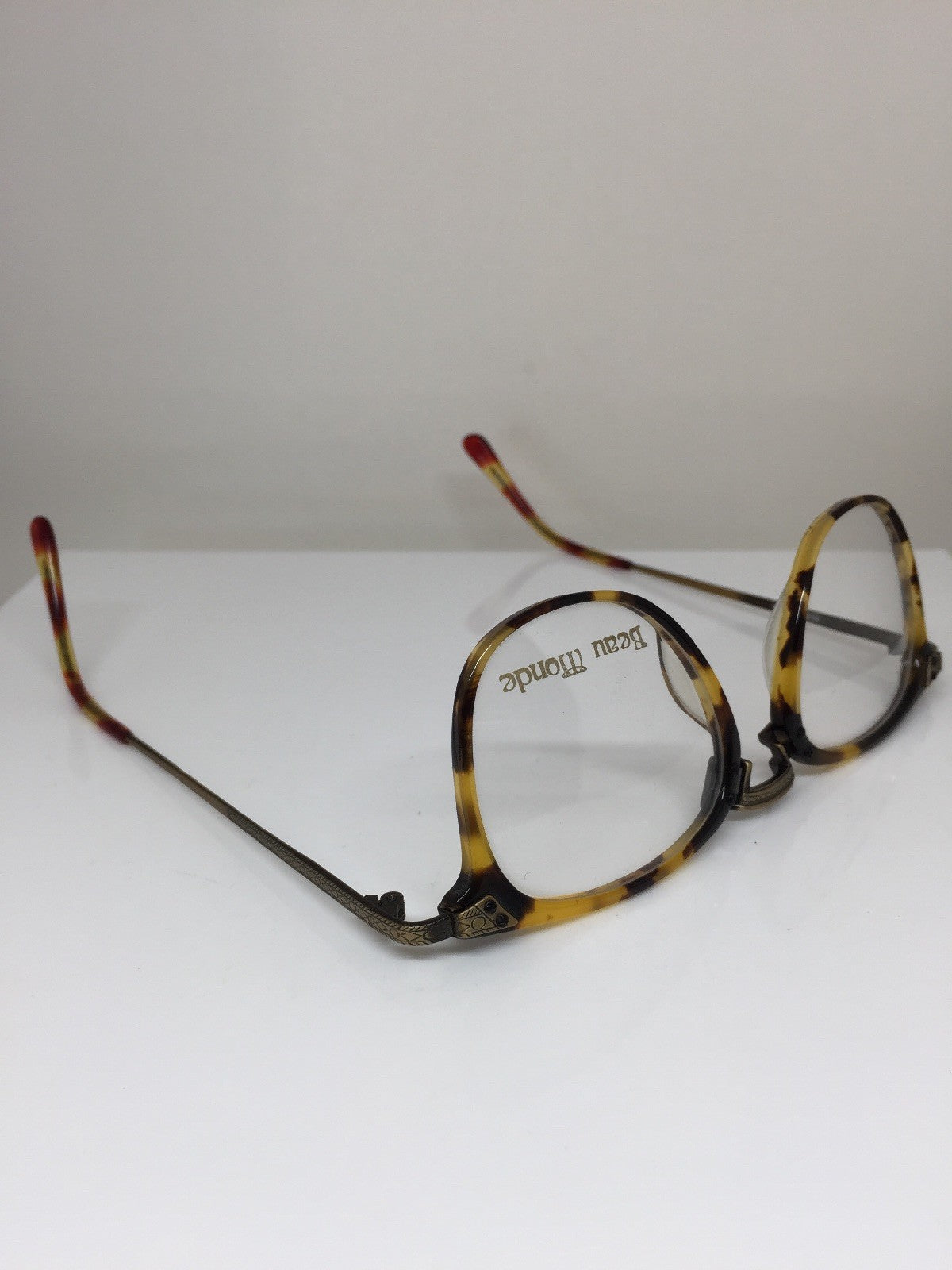 Vintage Beau Monde Collection Berry Tortoise Eyeglasses - Super Vision Optical
