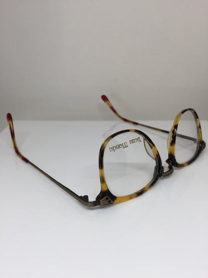 Vintage Beau Monde Collection Berry Tortoise Eyeglasses - Super Vision Optical