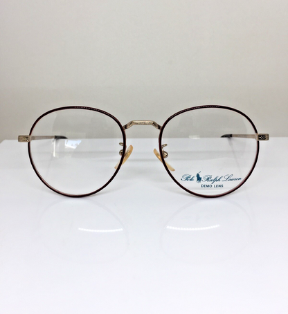 Vintage Ralph Lauren Polo Classic Vl/N By Ralph Lauren Gold Eyeglasses - Super Vision Optical