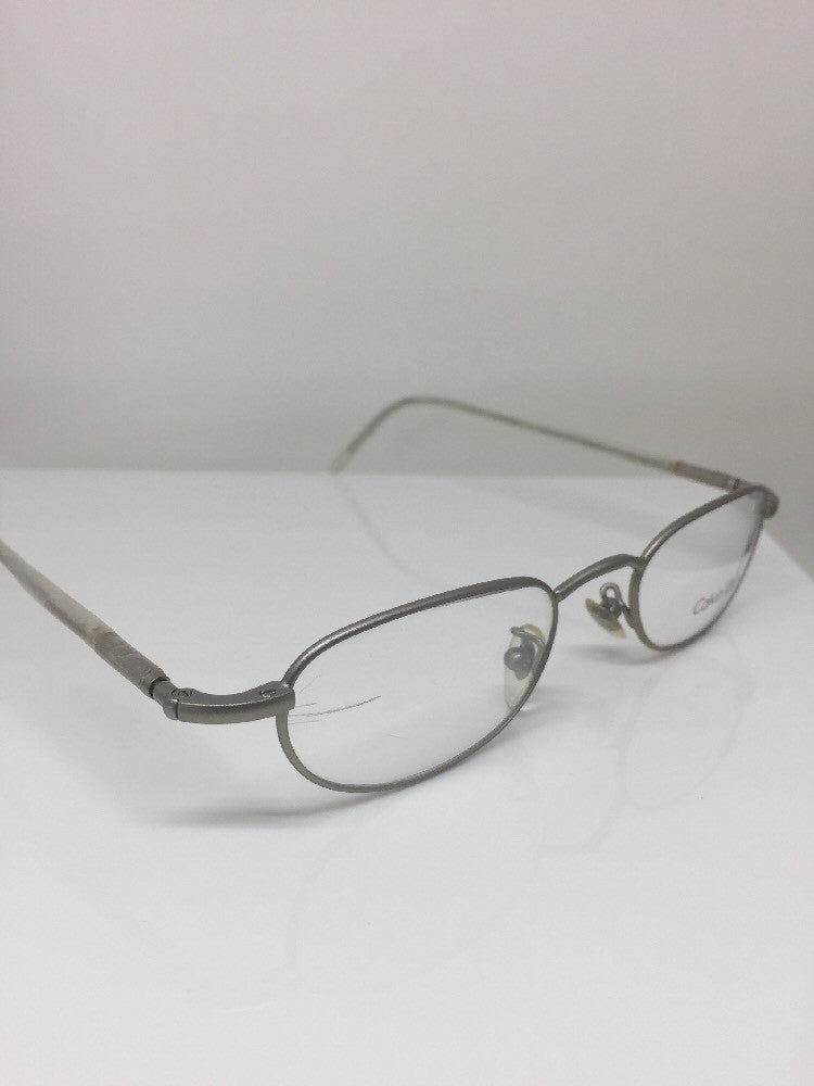 Vintage Calvin Klein CK 248 Silver Sunglasses - Super Vision Optical