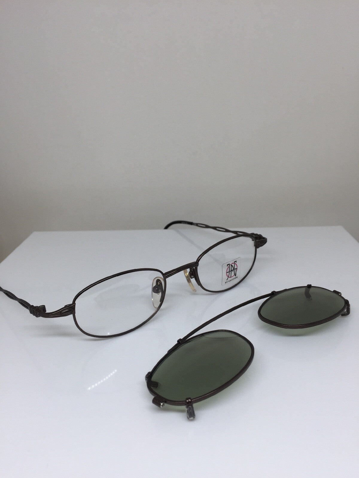 Vintage Jean Paul Gaultier JPG 57-0005 Brown Eyeglasses - Super Vision Optical