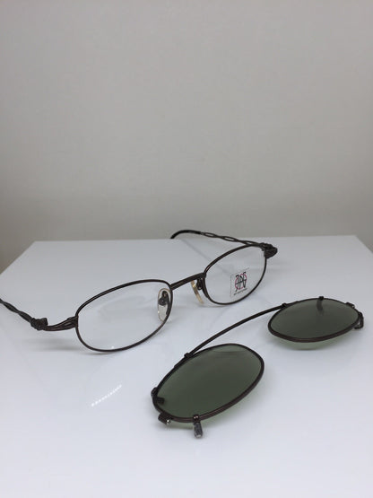 Vintage Jean Paul Gaultier JPG 57-0005 Brown Eyeglasses - Super Vision Optical