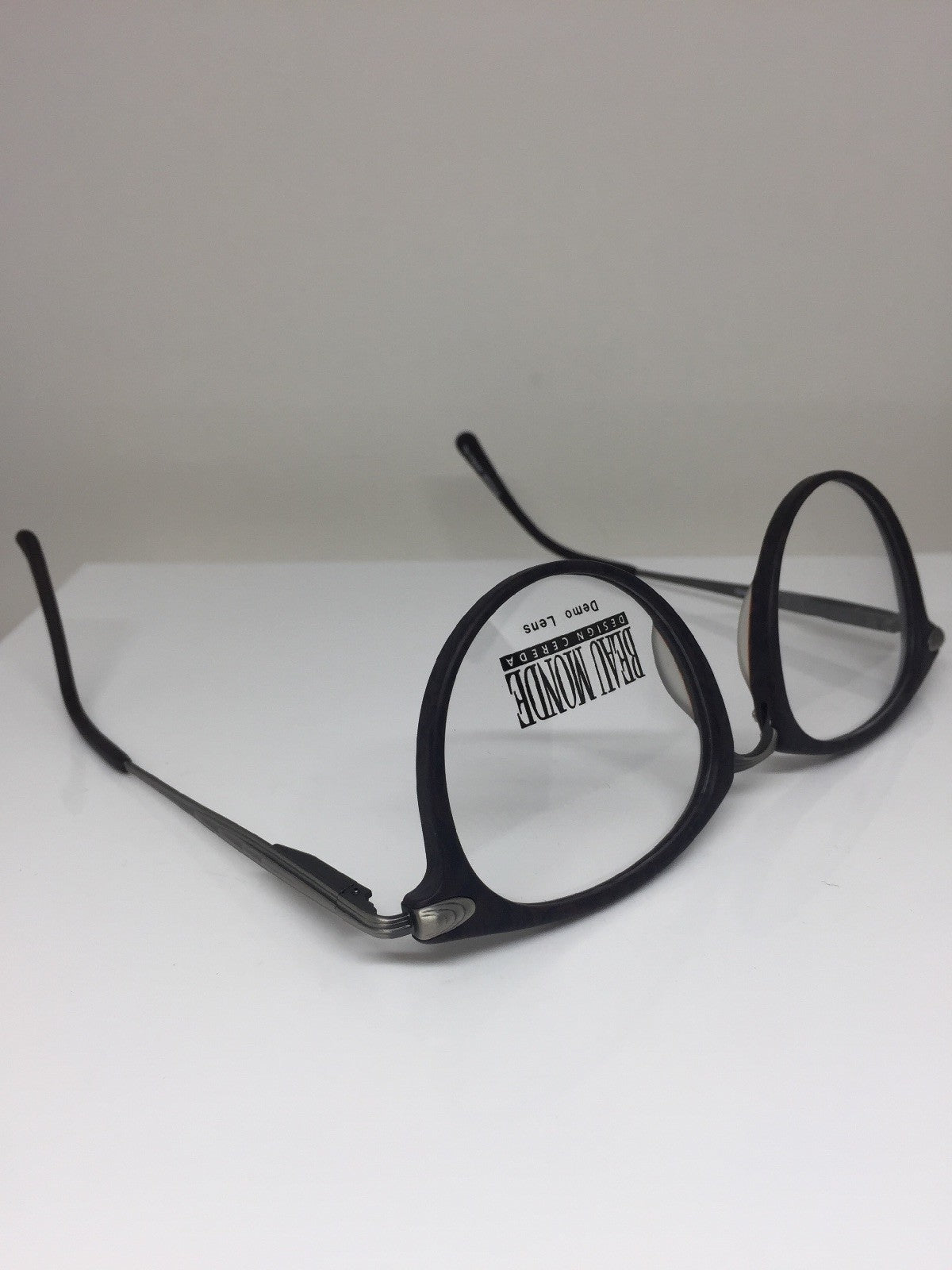 Vintage Beau Monde Collection Ramsey Gunmetal Eyeglasses - Super Vision Optical