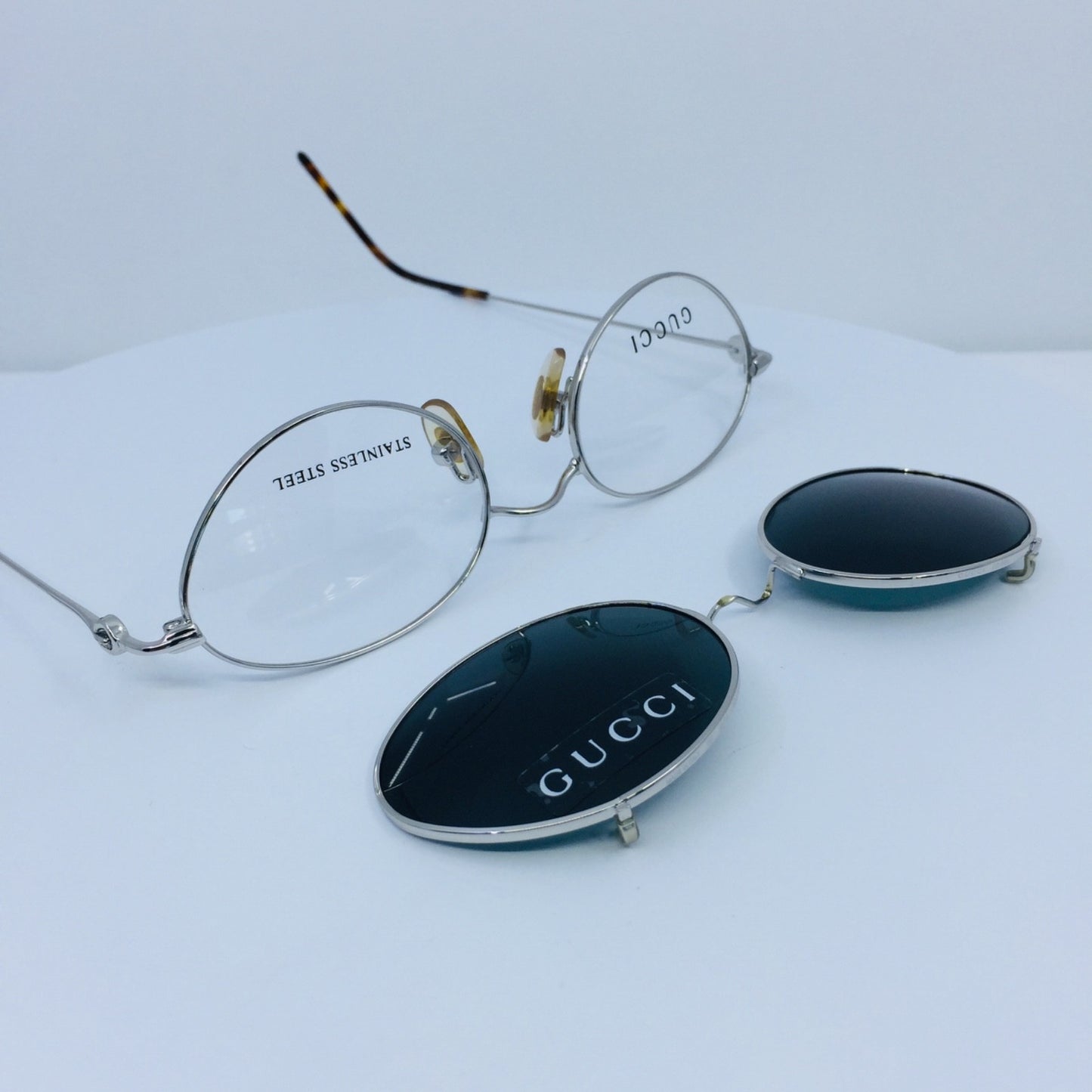 Vintage Gucci GG 2624 Silver Eyeglasses - Super Vision Optical