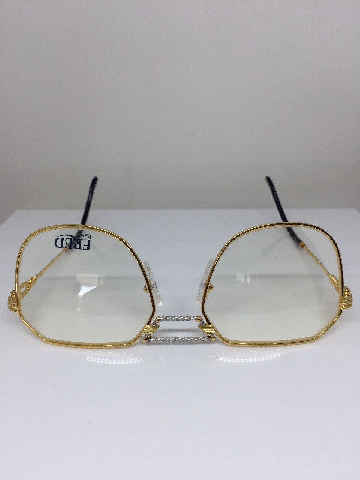 Vintage Fred Lunettes Cap Horn Gold Eyeglasses - Super Vision Optical