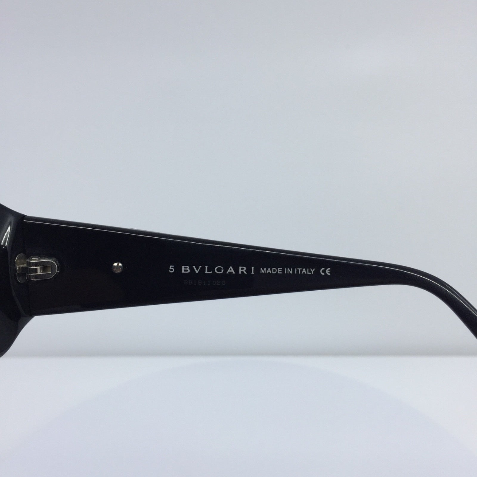 Vintage Bvlgari BVL 845 Black Sunglasses - Super Vision Optical