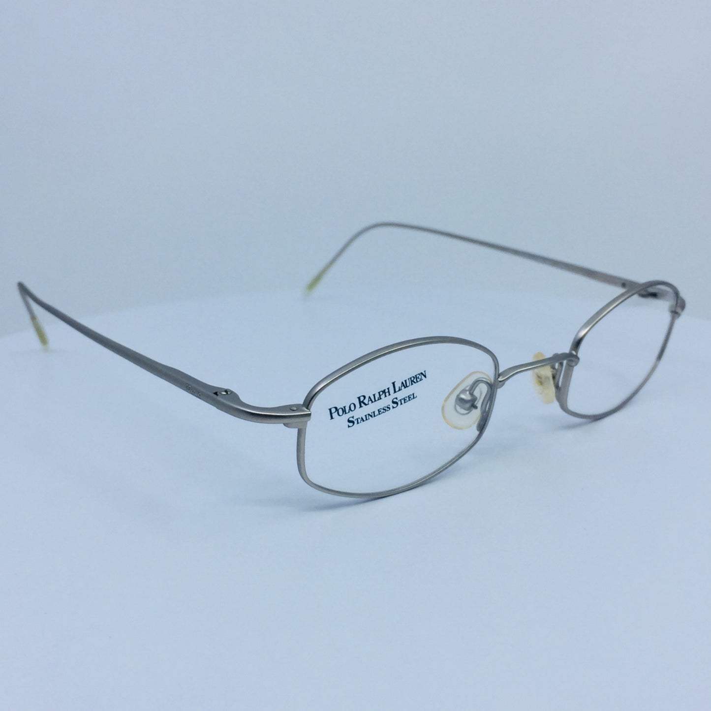 Vintage Polo Ralph Lauren POLO 357 Silver Eyeglasses - Super Vision Optical