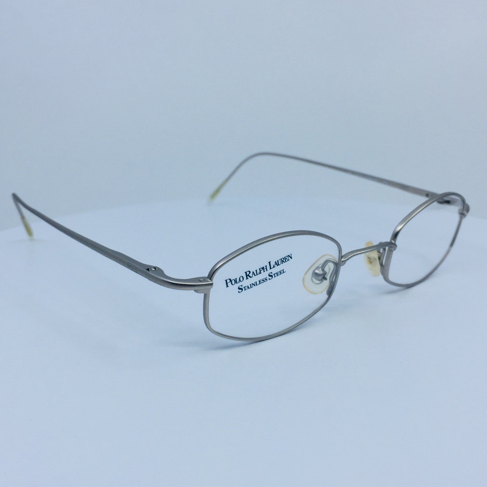 Vintage Polo Ralph Lauren POLO 357 Silver Eyeglasses - Super Vision Optical