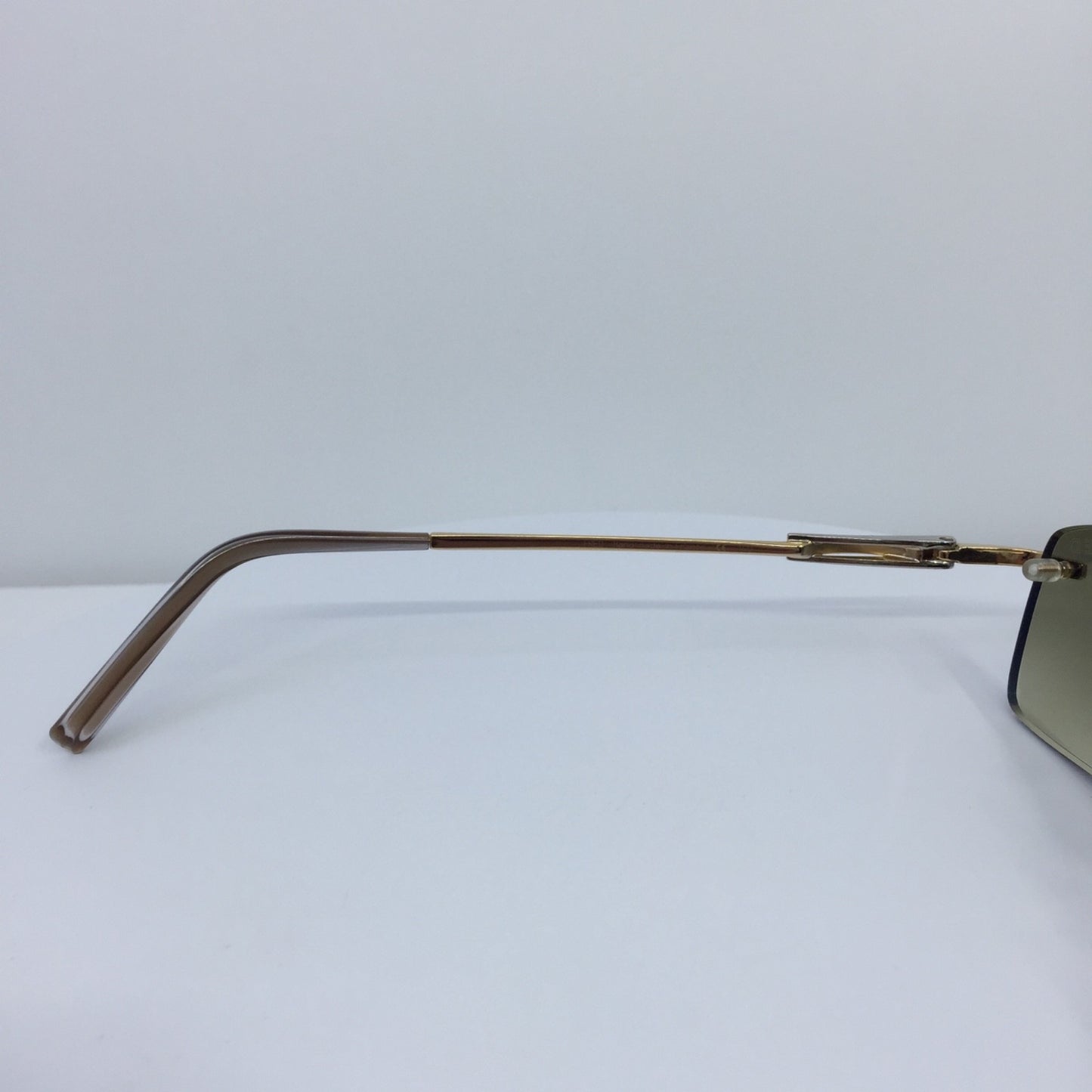 Vintage Fred Lunettes Fred Cayman F6 Solaire 201 Sunglasses Gold Sunglasses - Super Vision Optical