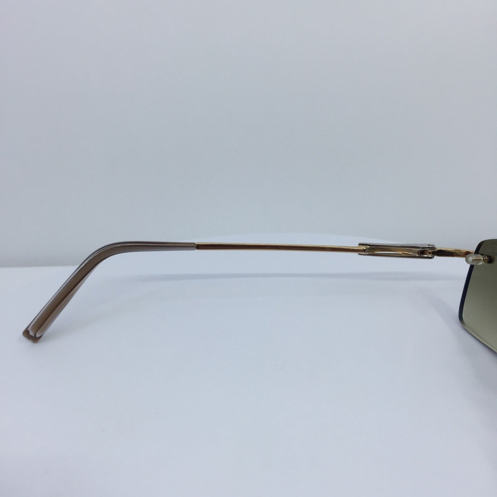 Vintage Fred Lunettes Fred Cayman F6 Solaire 201 Sunglasses Gold Sunglasses - Super Vision Optical