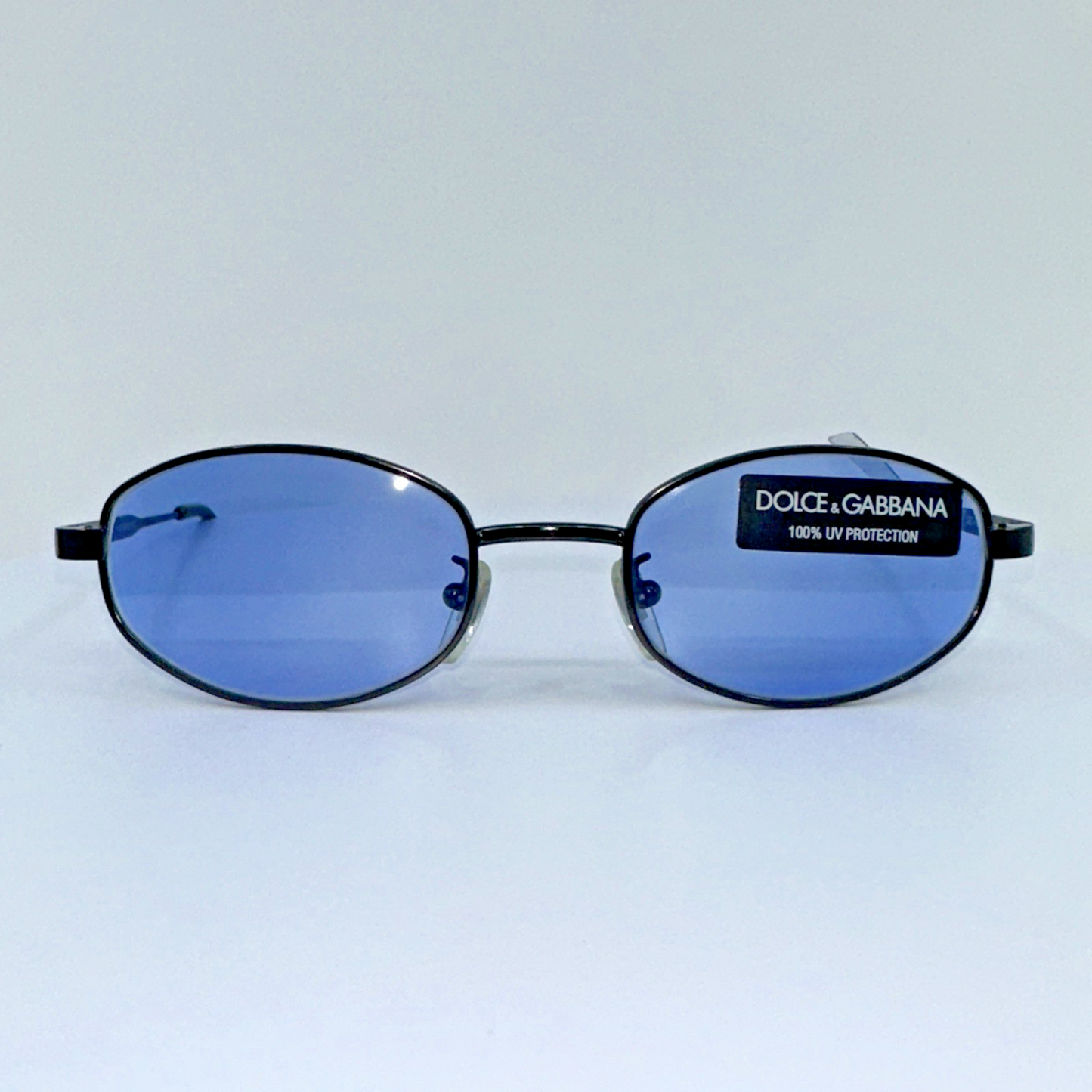 Vintage Dolce & Gabbana DG 107 Gunmetal Sunglasses - Super Vision Optical
