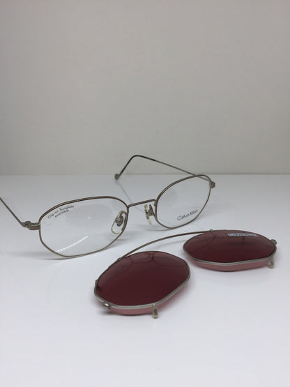 Vintage Calvin Klein CK 138 Gold Eyeglasses - Super Vision Optical