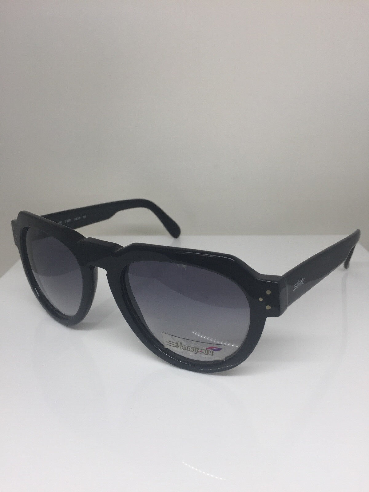 Vintage Silhouette 4028 Black Sunglasses - Super Vision Optical