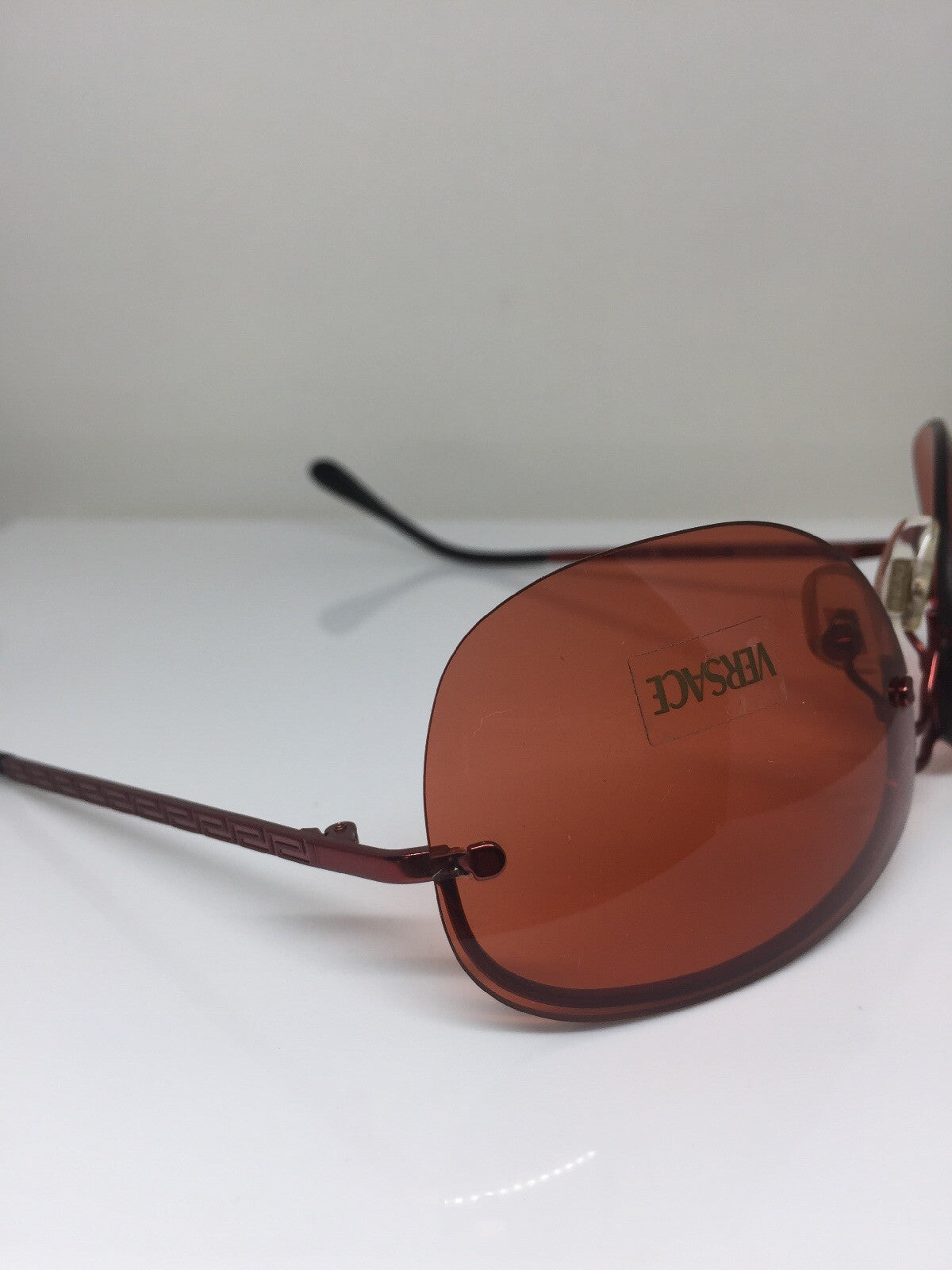 Vintage Versace X89 Red Sunglasses - Super Vision Optical