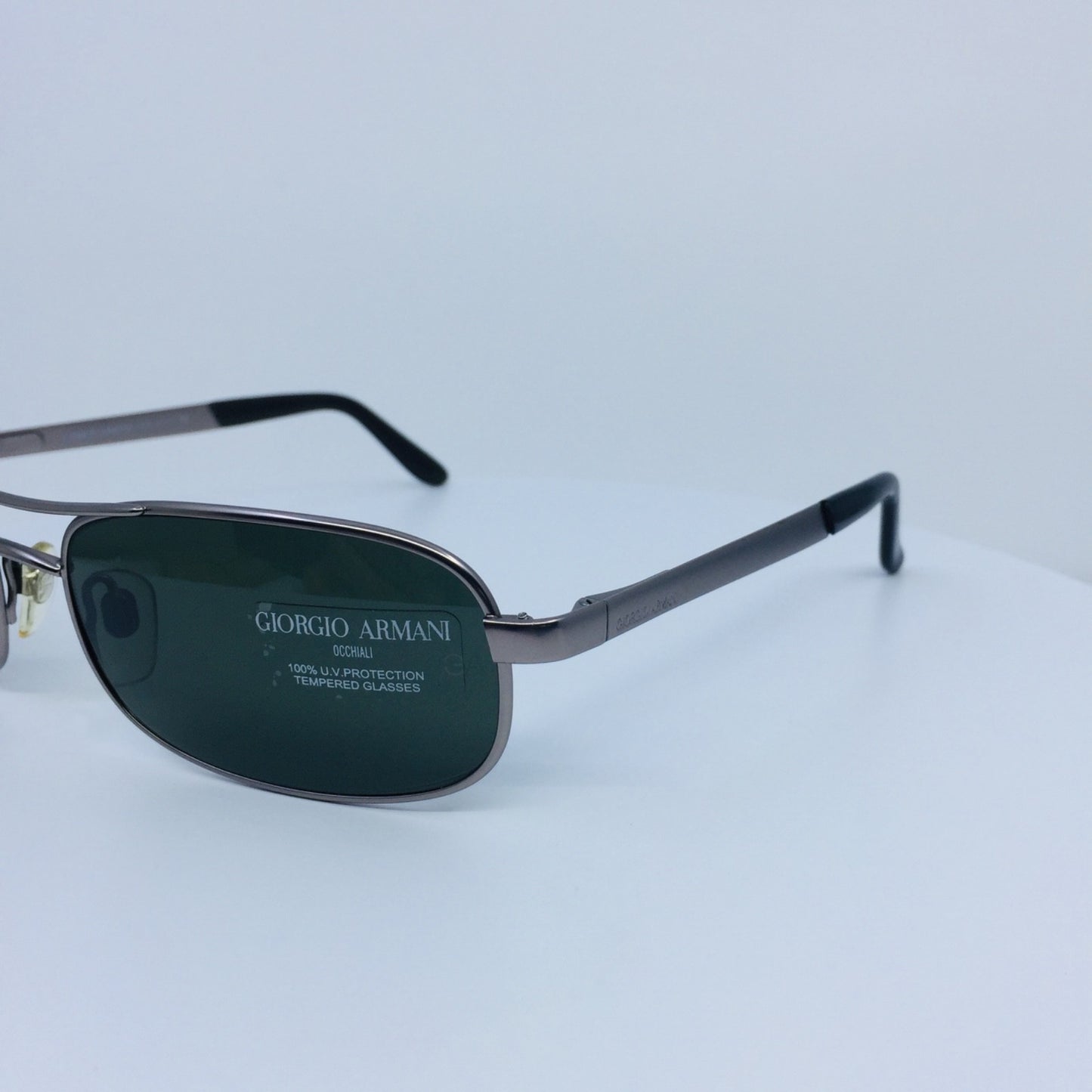 Vintage Giorgio Armani GA 678 Silver Sunglasses - Super Vision Optical