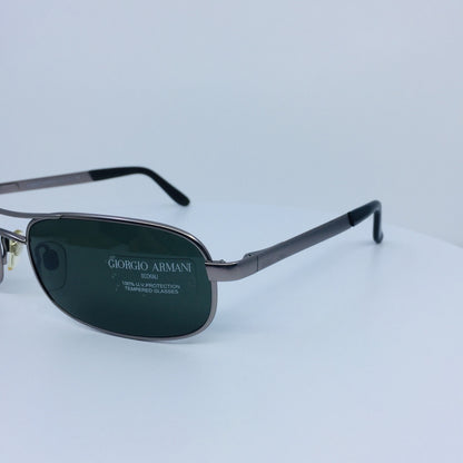 Vintage Giorgio Armani GA 678 Silver Sunglasses - Super Vision Optical
