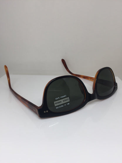 Vintage Giorgio Armani GA 376-S Black Sunglasses - Super Vision Optical