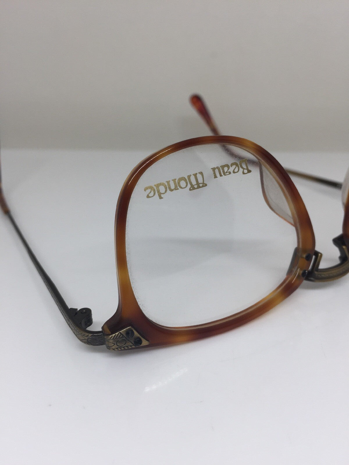 Vintage Beau Monde Collection Berry Tortoise Eyeglasses - Super Vision Optical