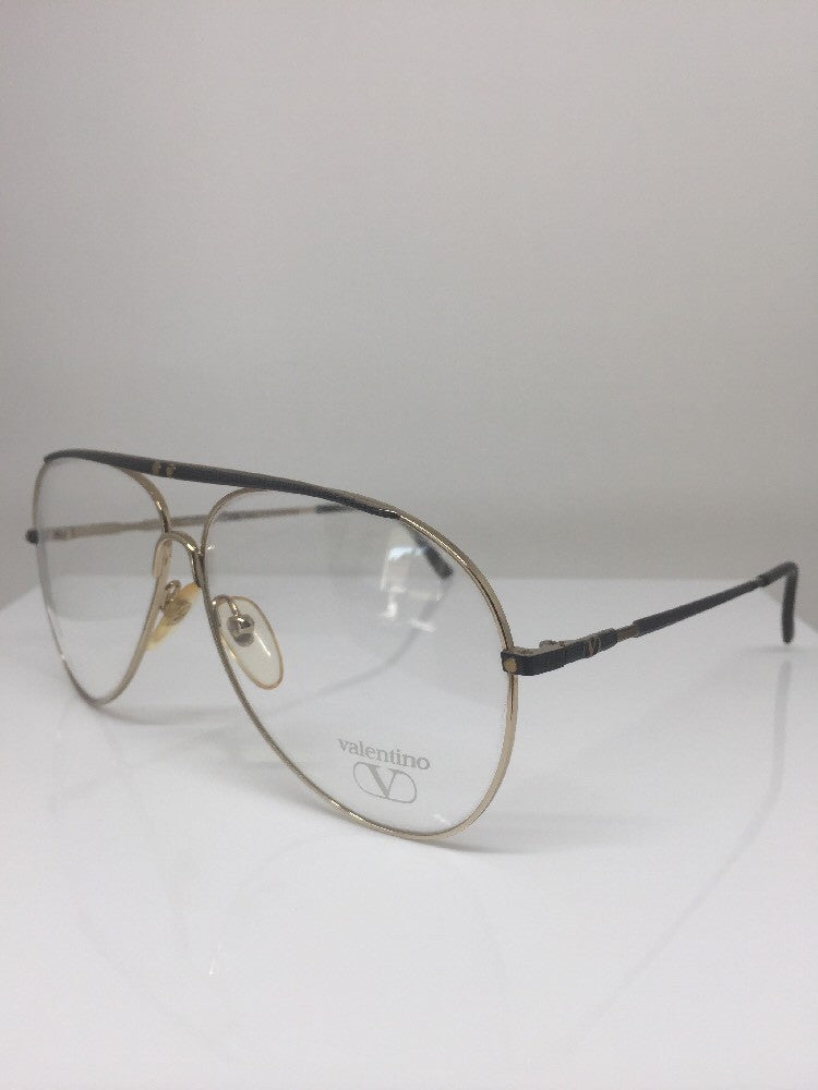 Vintage Valentino 305 Gold Sunglasses - Super Vision Optical