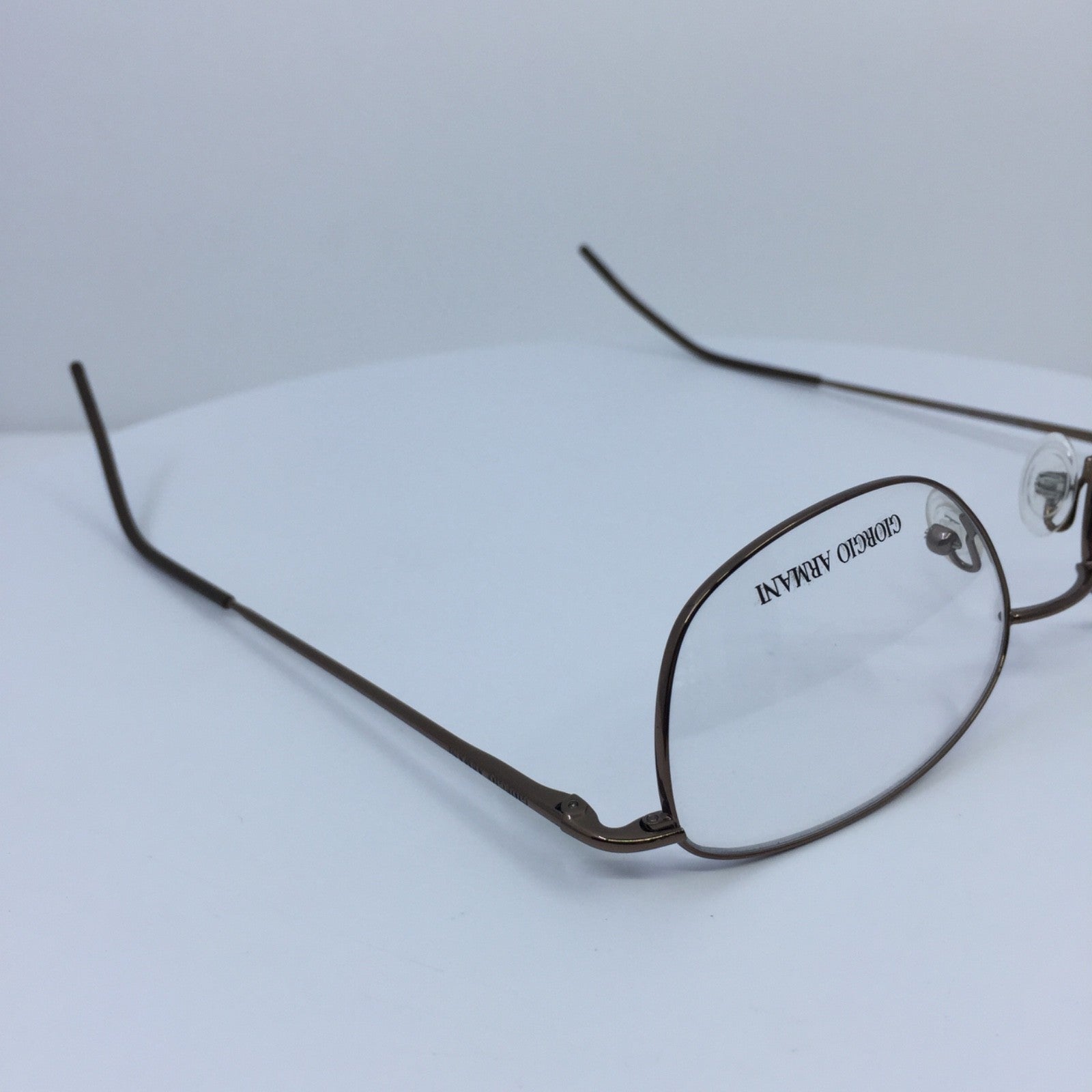 Vintage Giorgio Armani GA 21 Brown Eyeglasses - Super Vision Optical