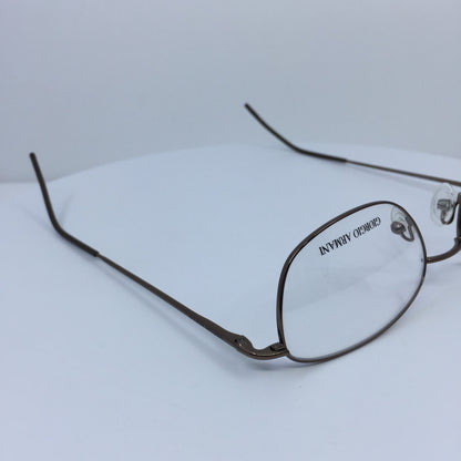 Vintage Giorgio Armani GA 21 Brown Eyeglasses - Super Vision Optical
