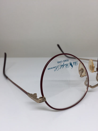 Vintage Ralph Lauren Polo Classic Vl/N By Ralph Lauren Gold Eyeglasses - Super Vision Optical