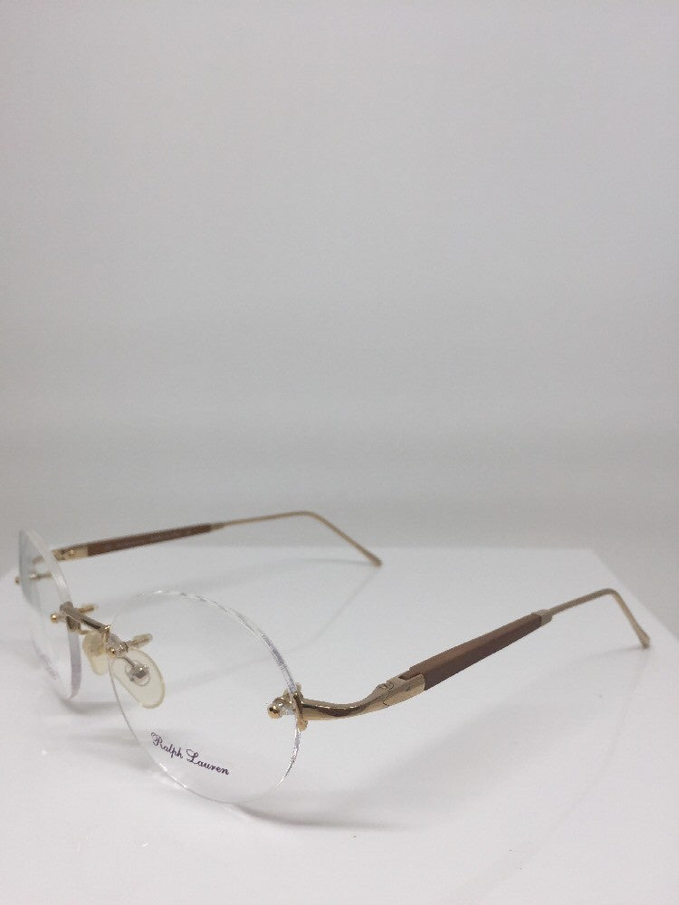 Vintage Polo Ralph Lauren P9001 Gold Sunglasses - Super Vision Optical