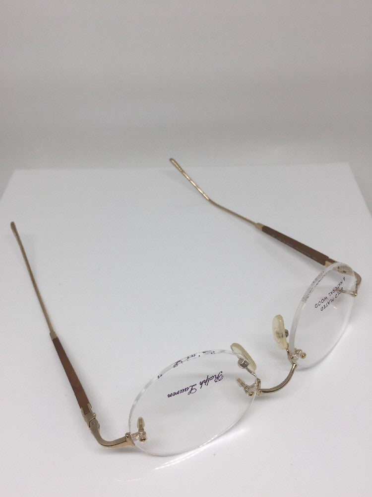 Vintage Polo Ralph Lauren P9001 Gold Sunglasses - Super Vision Optical
