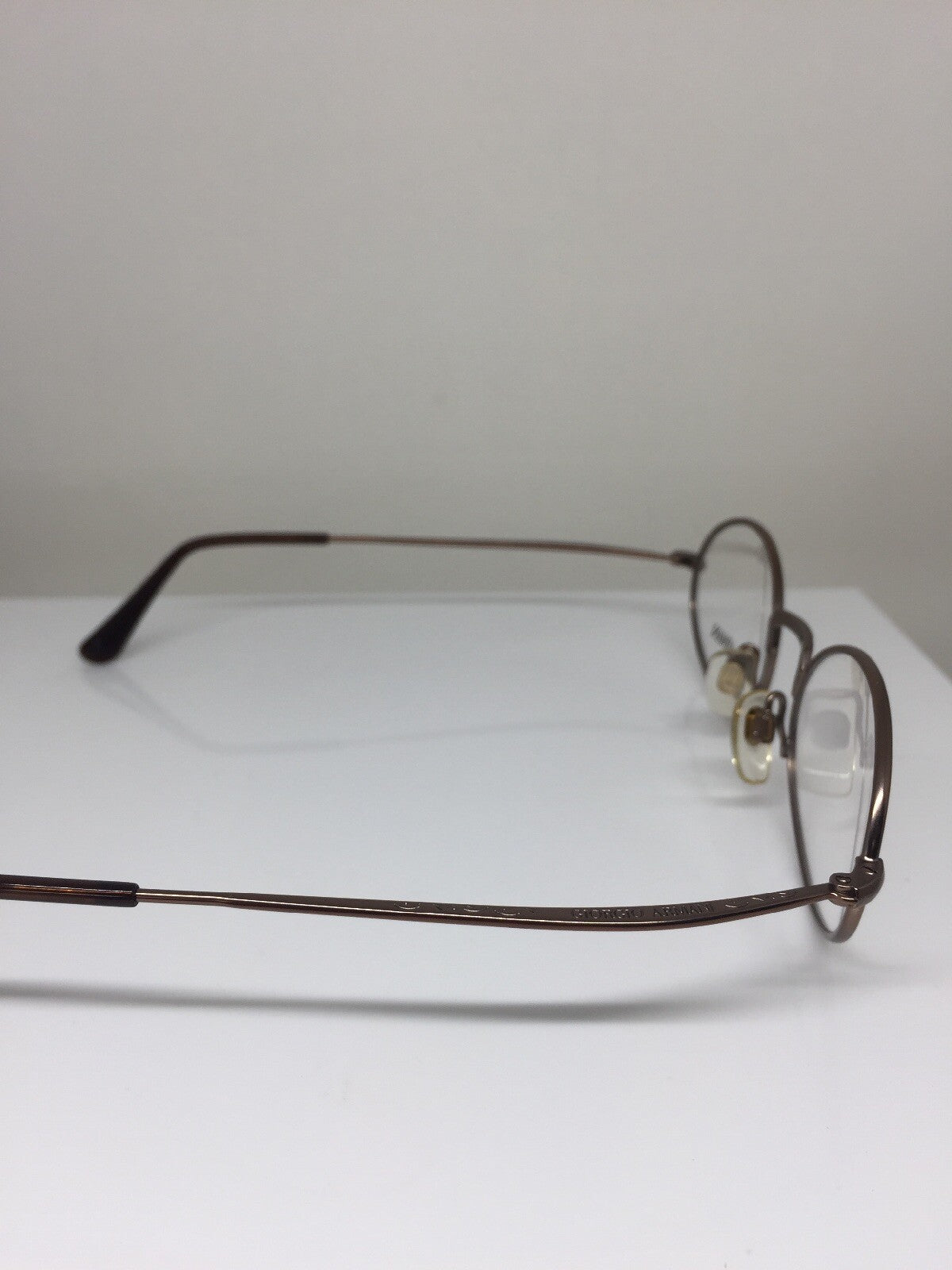 Vintage Giorgio Armani GA 242 Brown Eyeglasses - Super Vision Optical