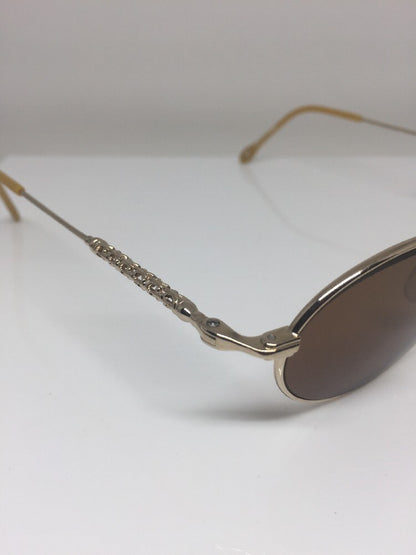 Vintage Jean Paul Gaultier JPG 55-0022 Gold Sunglasses - Super Vision Optical