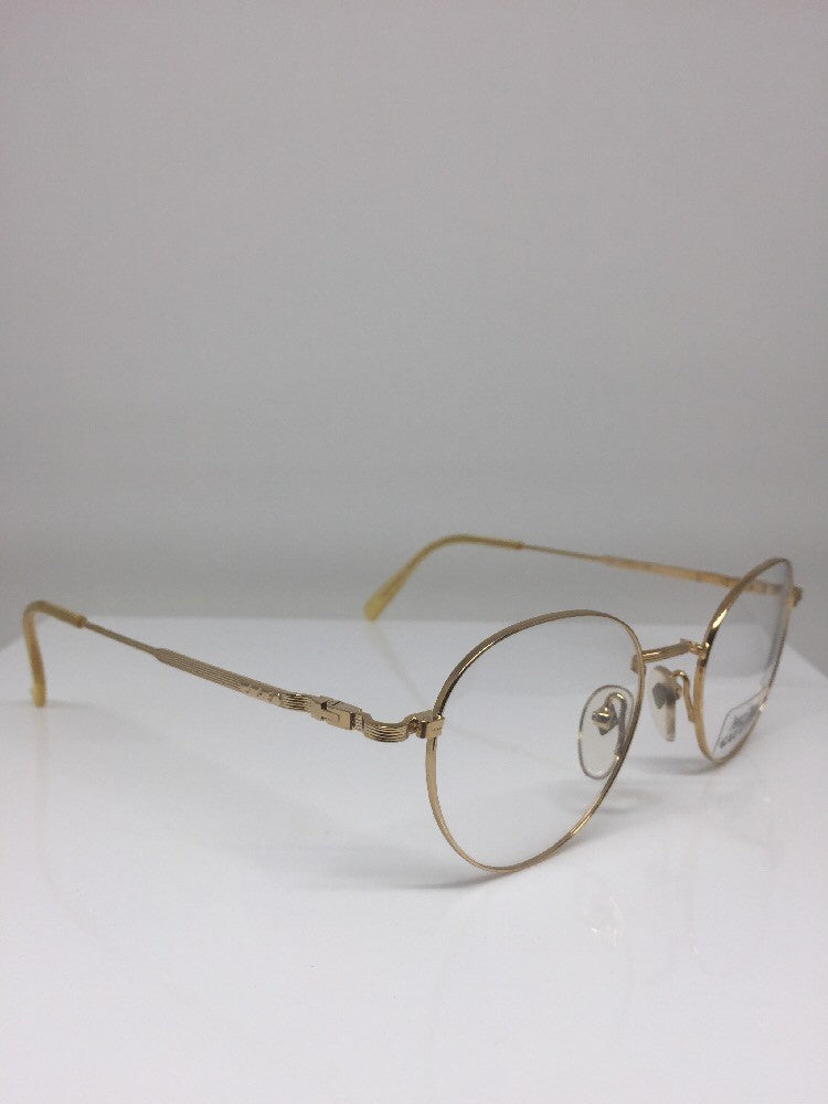 Vintage Jean Paul Gaultier JPG 55-1174 Gold Sunglasses - Super Vision Optical