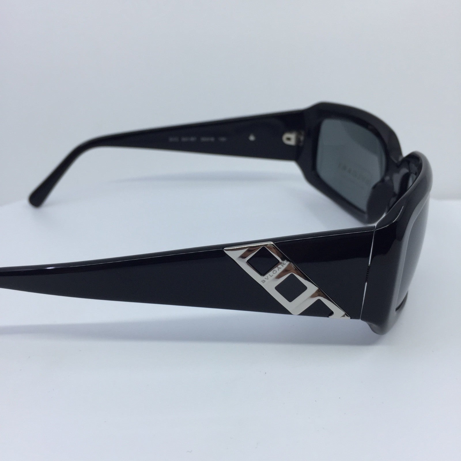 Vintage Bvlgari BVL 845 Black Sunglasses - Super Vision Optical