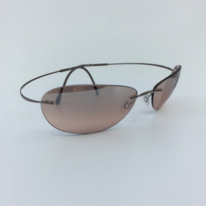 Vintage Silhouette TMA 8067 Brown Sunglasses - Super Vision Optical