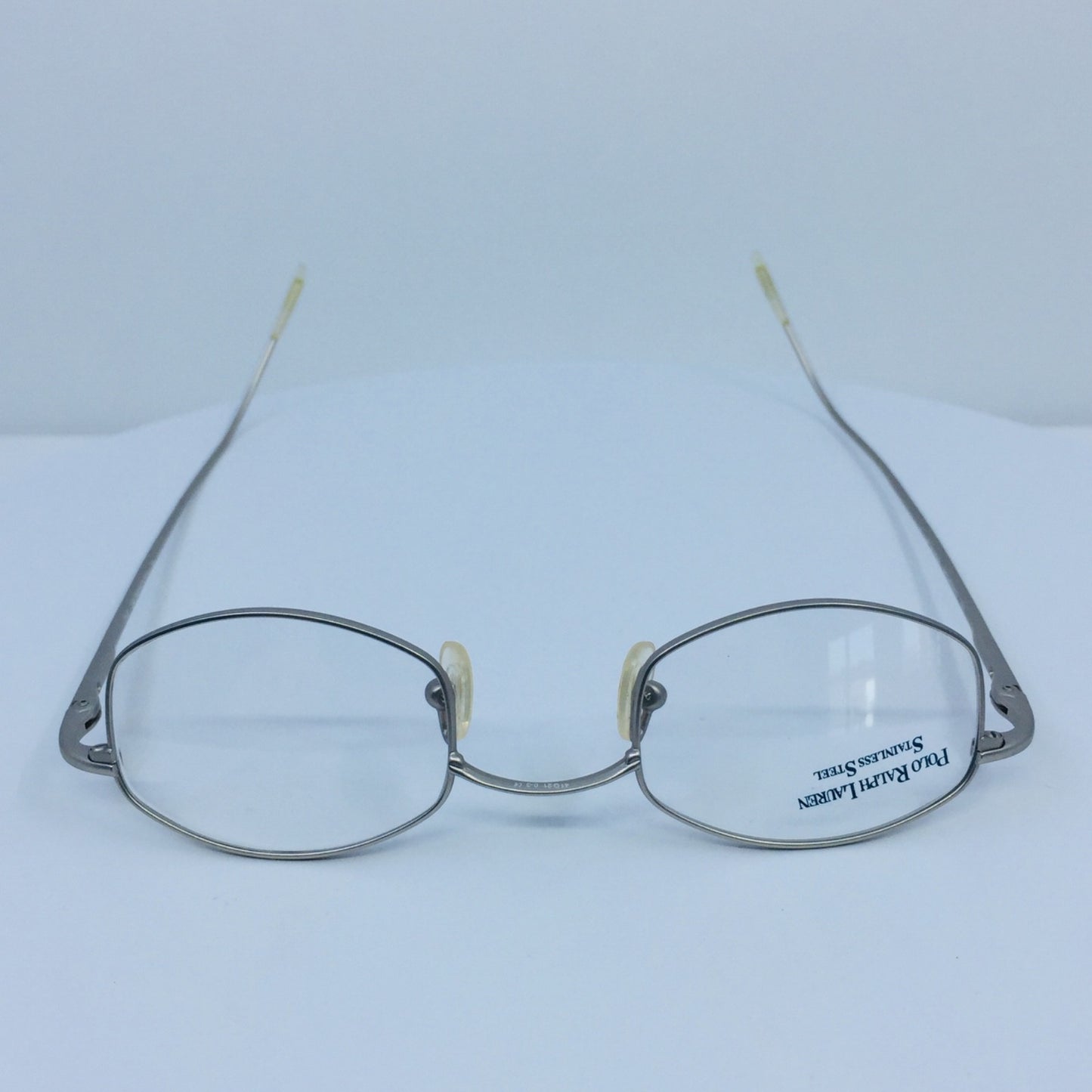 Vintage Polo Ralph Lauren POLO 357 Silver Eyeglasses - Super Vision Optical