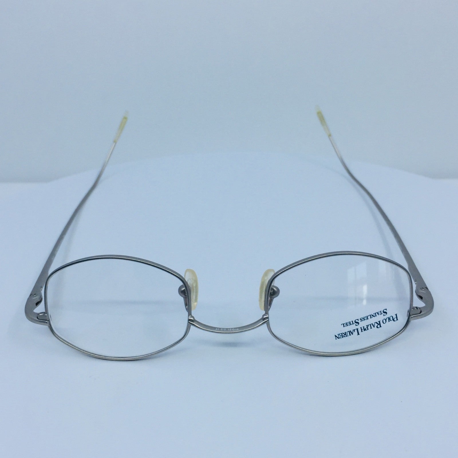 Vintage Polo Ralph Lauren POLO 357 Silver Eyeglasses - Super Vision Optical