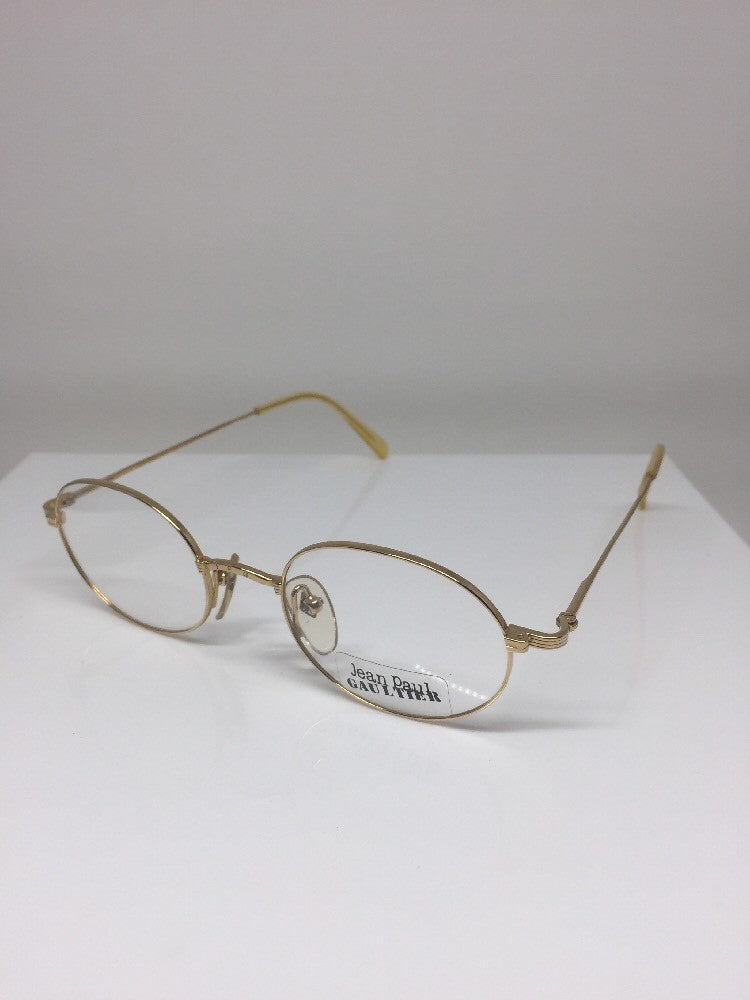 Vintage Jean Paul Gaultier JPG 55-1175 Gold Sunglasses - Super Vision Optical