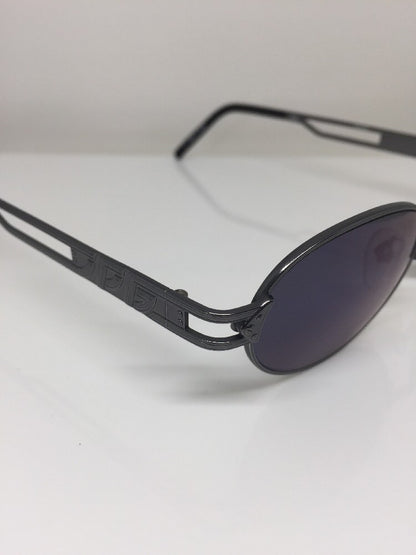 Vintage Jean Paul Gaultier JPG 58-6109 Gunmetal Sunglasses - Super Vision Optical