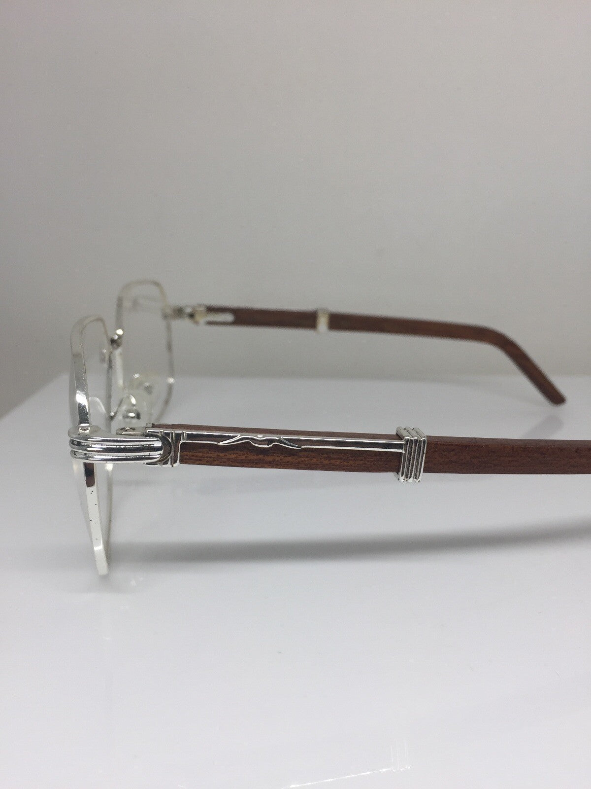Vintage Kashab by Seagull Kashab 04 Silver Eyeglasses - Super Vision Optical