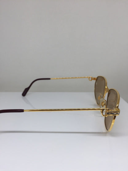 Vintage Cartier Panthere Windsor Gold Sunglasses - Super Vision Optical