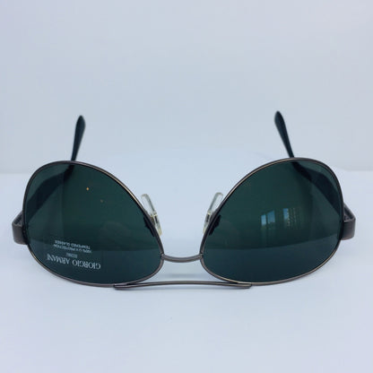 Vintage Giorgio Armani GA 674 Silver Sunglasses - Super Vision Optical