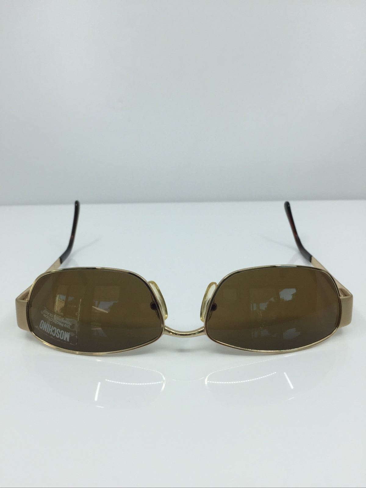 Vintage Persol Moschino M. 3059-S Gold Sunglasses - Super Vision Optical