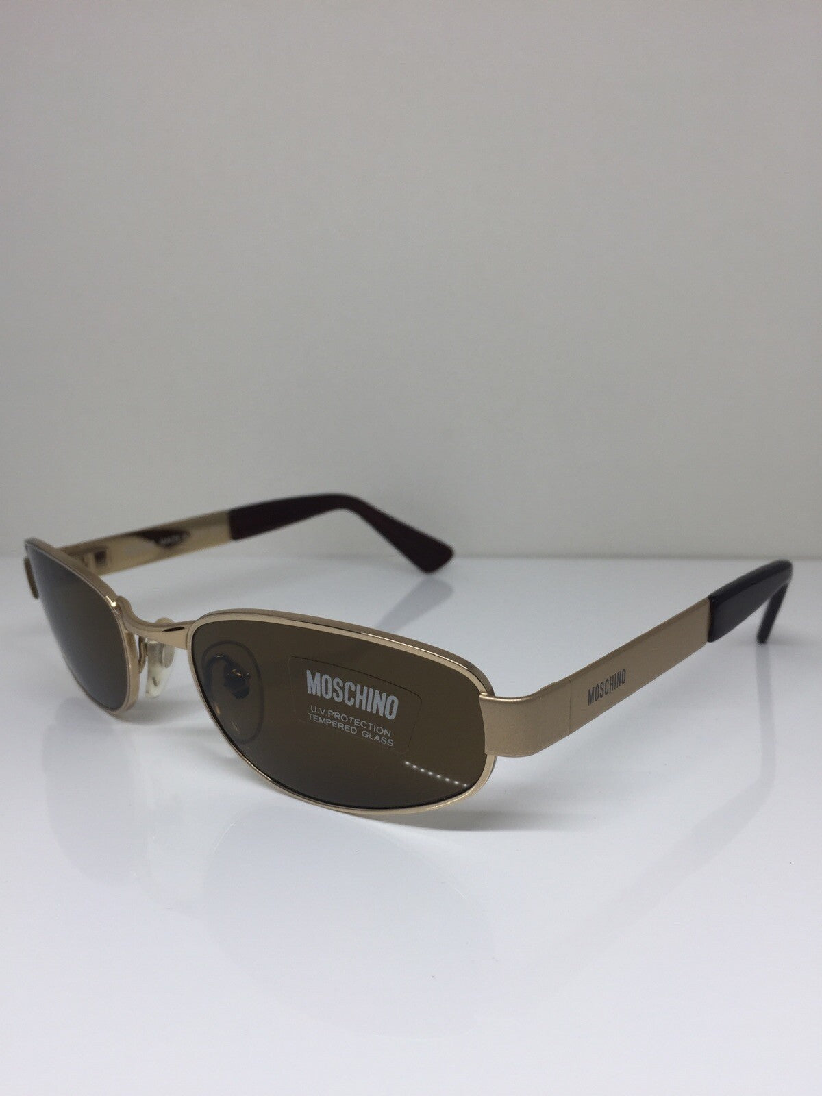 Vintage Persol Moschino M. 3063-S Gold Sunglasses - Super Vision Optical