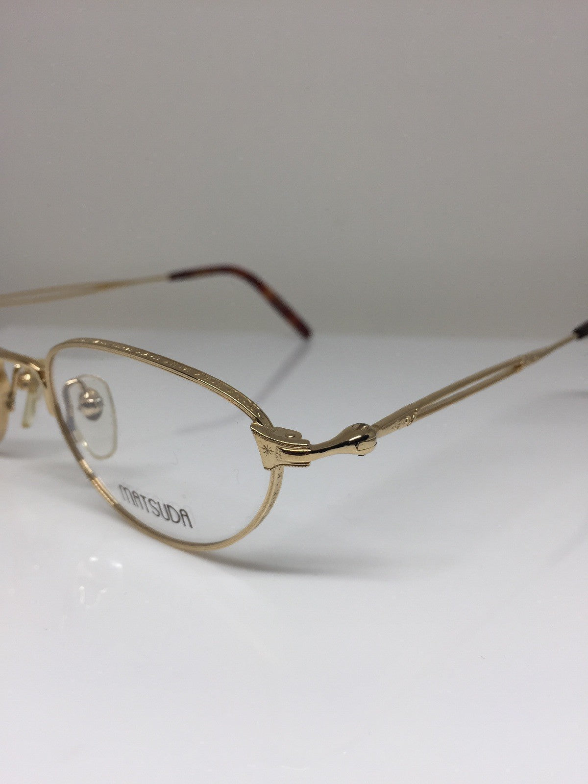 Vintage Matsuda 2877 Gold Eyeglasses - Super Vision Optical