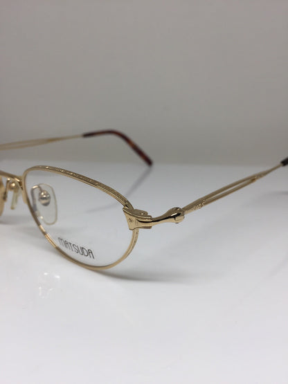 Vintage Matsuda 2877 Gold Eyeglasses - Super Vision Optical