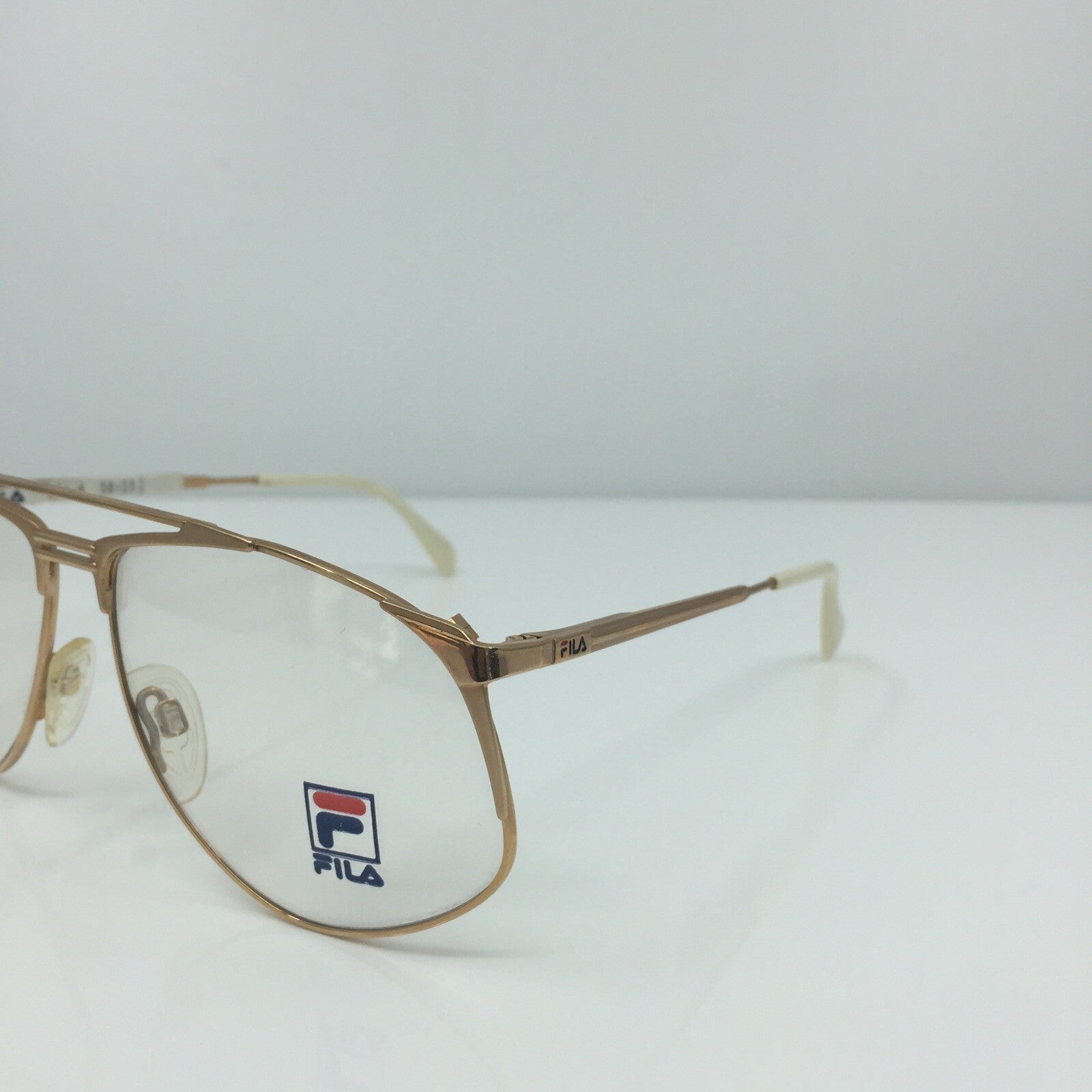 Vintage Fila FILA 6804 Gold Eyeglasses - Super Vision Optical